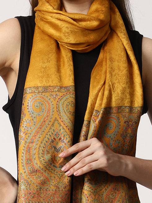 Women's Jamawar Wool Stole